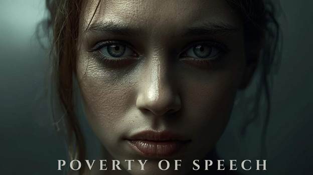 poverty of speech