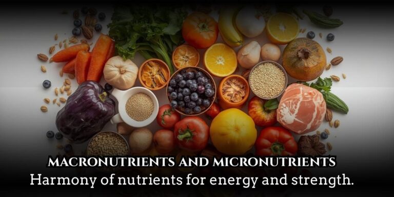 Macronutrients and micronutrients
