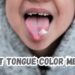 what tongue color means