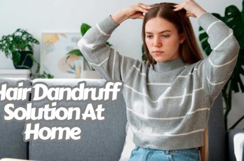 hair dandruff solution at home