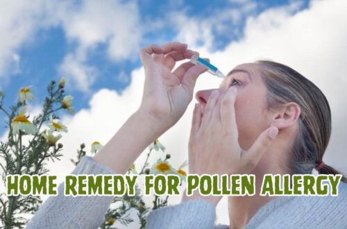home remedy for pollen allergy