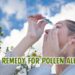 home remedy for pollen allergy