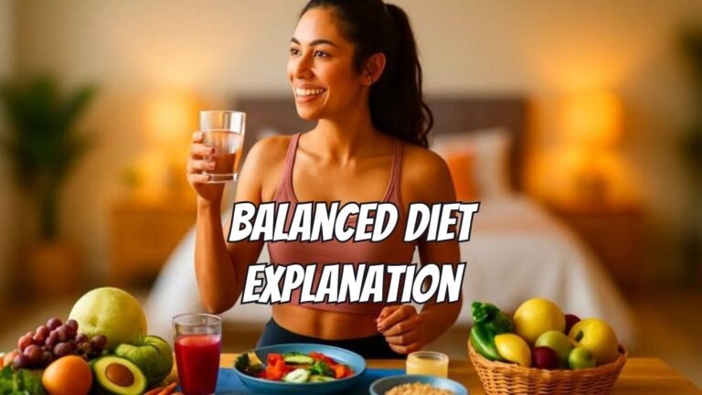 Balanced Diet Explanation