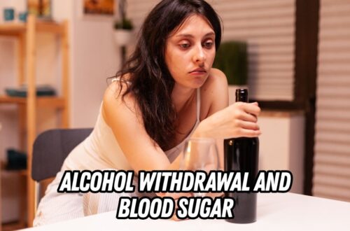 alcohol withdrawal and blood sugar