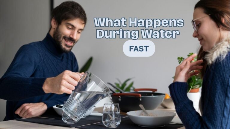 what happens during water fast