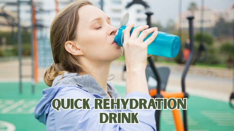 Quick Rehydration Drink