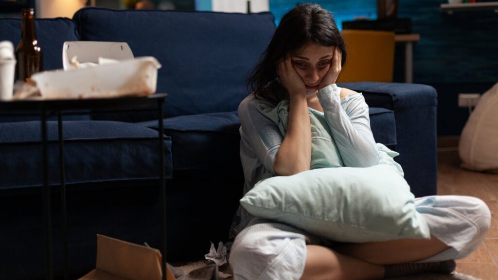 struggling with hidden depression
